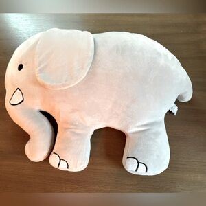 Ivory Ella Elephant Pillow